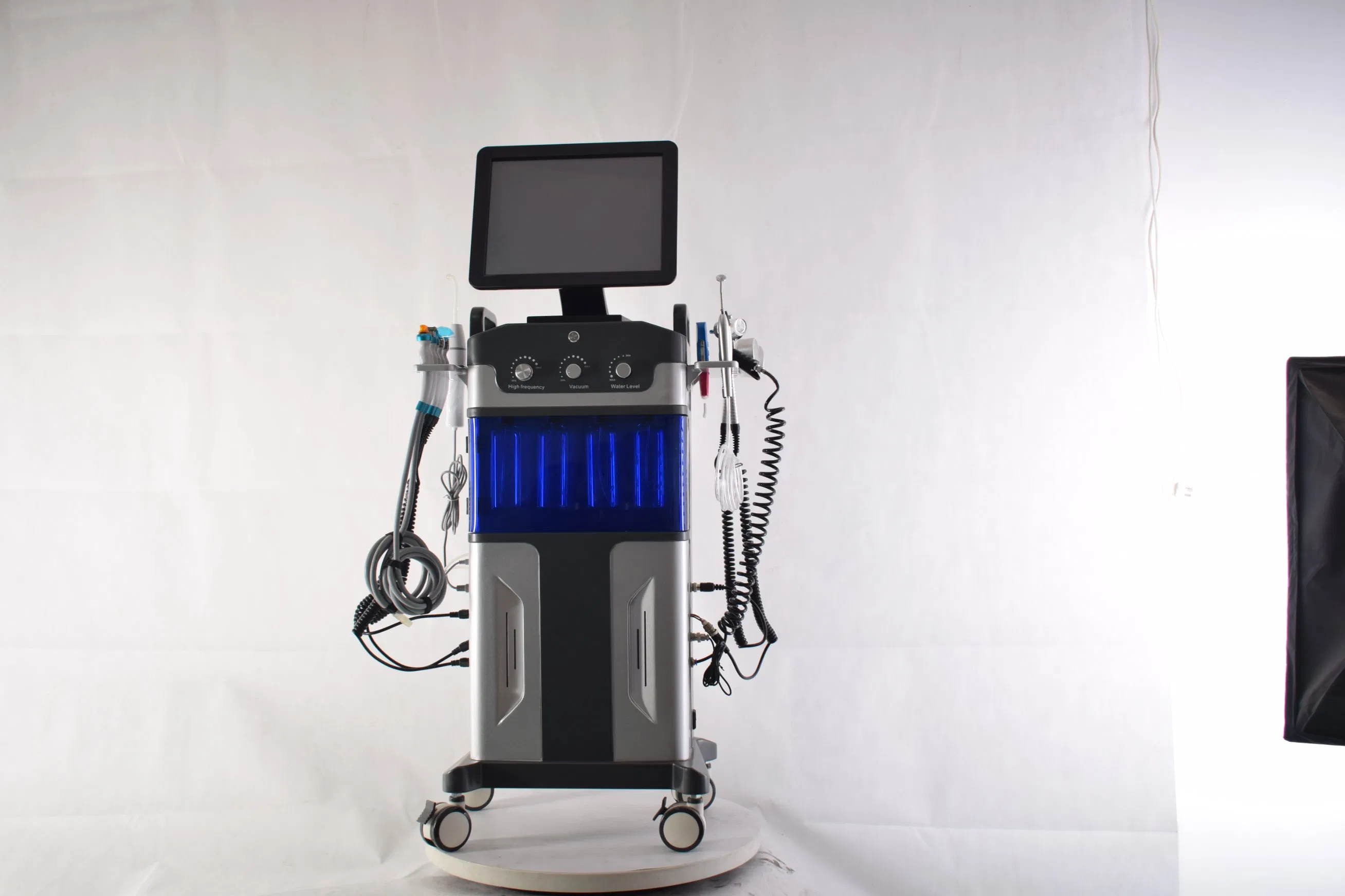 Máquina facial portátil de chorro de oxígeno para aclarar manchas en la piel, sin dolor, OEM