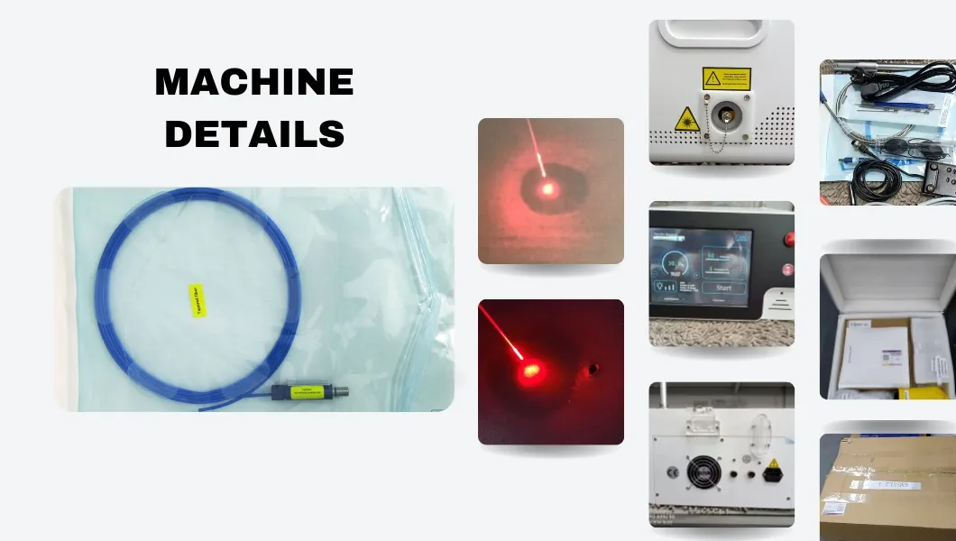 Equipo de láser Evlt/ Tratamiento Evlt Tratamiento de dolor en las venas de las piernas Clase 4 Láser en venta Variceslaser Endovascular PARA Varices Disolviendo grasas