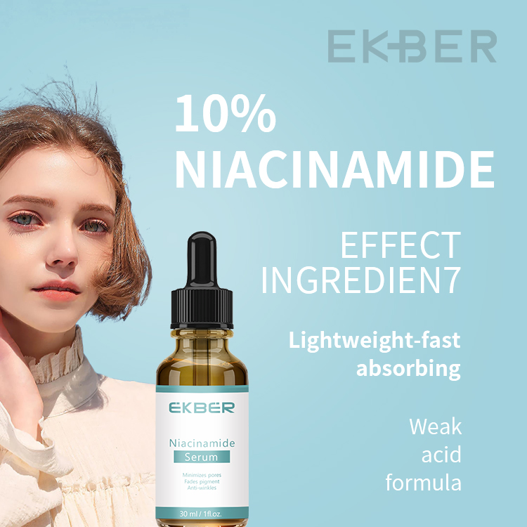 Producto Orgánico de Cuidado de la Piel Suero Vitamina B3 Blanqueador Antienvejecimiento Reduce Poros Suero de Niacinamida