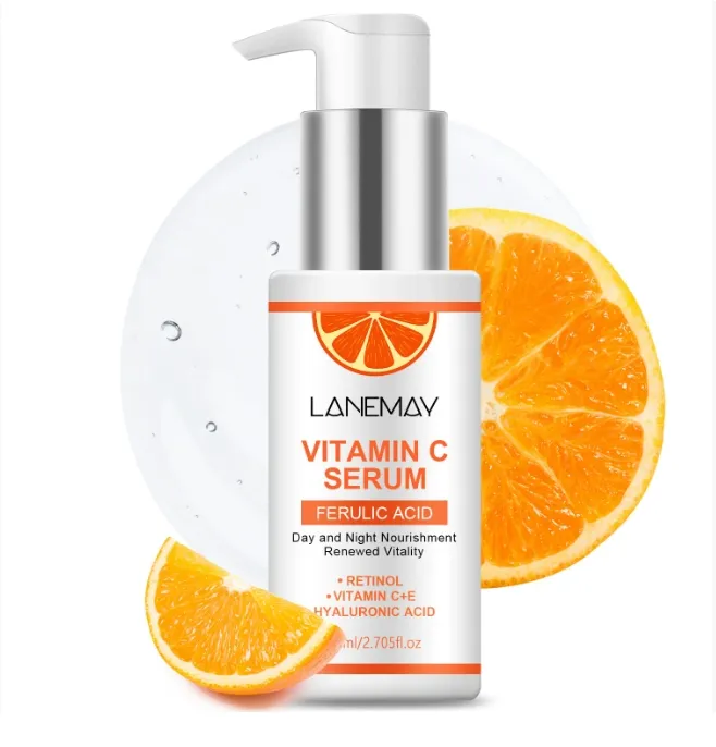 Suero facial antienvejecimiento de ácido hialurónico y vitamina C