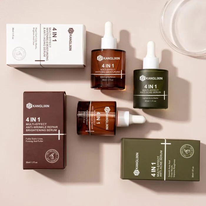 Suero facial antienvejecimiento de marca privada