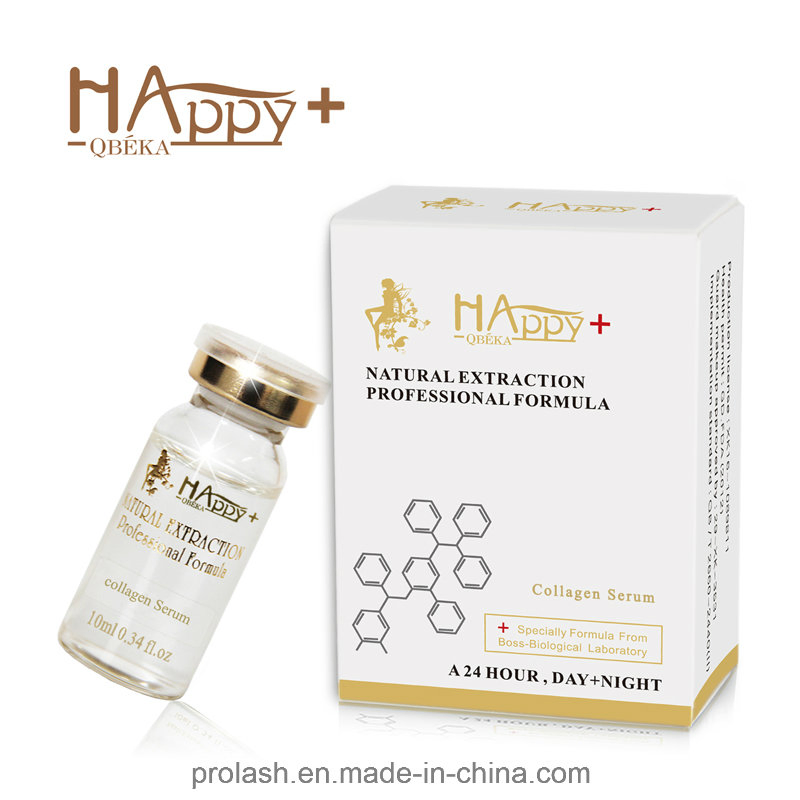 Cosméticos al por mayor Suero de colágeno Happy+ Ageless Instantáneamente Suero de colágeno avanzado Clínicas avanzadas Mejor suero de colágeno