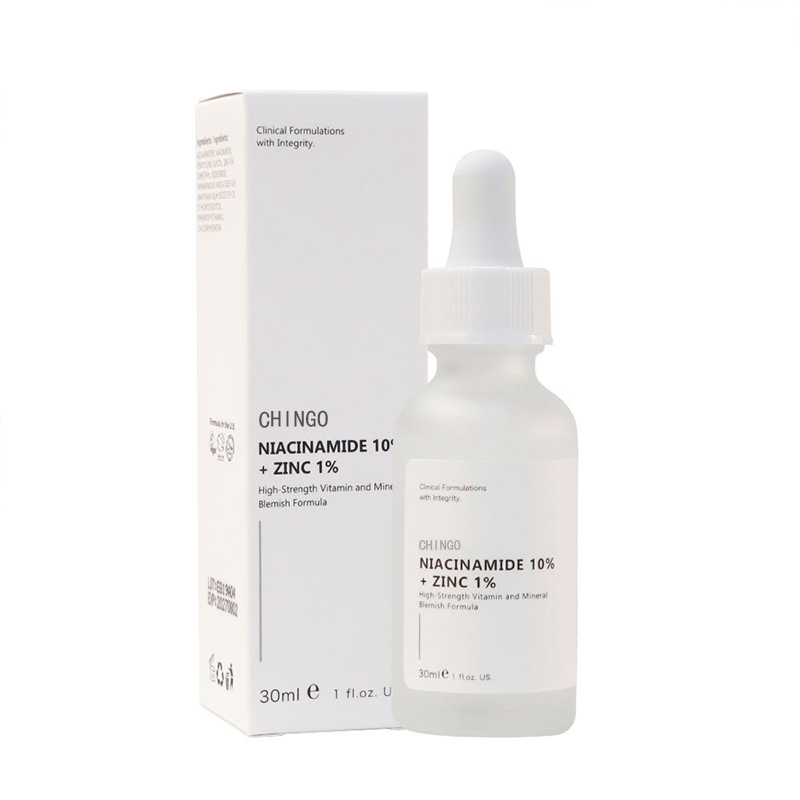 Suero de niacinamida y zinc, profundamente hidratante, cierra poros, ilumina la piel