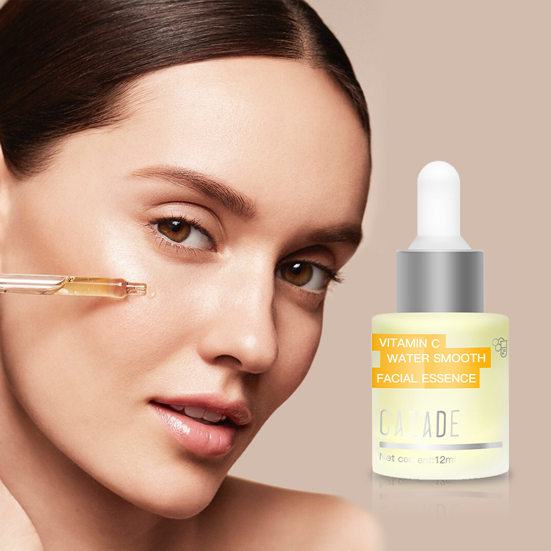 Suero facial cosmético de vitamina C OEM/ODM reparador, iluminador, hidratante y con protección solar