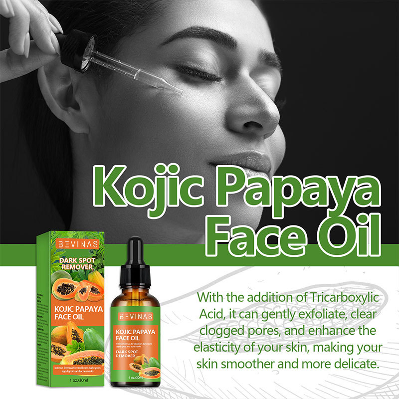 Suero facial de papaya y ácido de frutas, hidratante profundo, nutritivo, humectante y iluminador