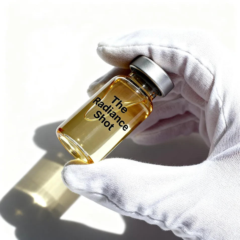 Suero facial corrector hidratante y blanqueador con Decapeptide-4 y arginina para la reparación de la barrera y reducción de manchas en la capa epidérmica