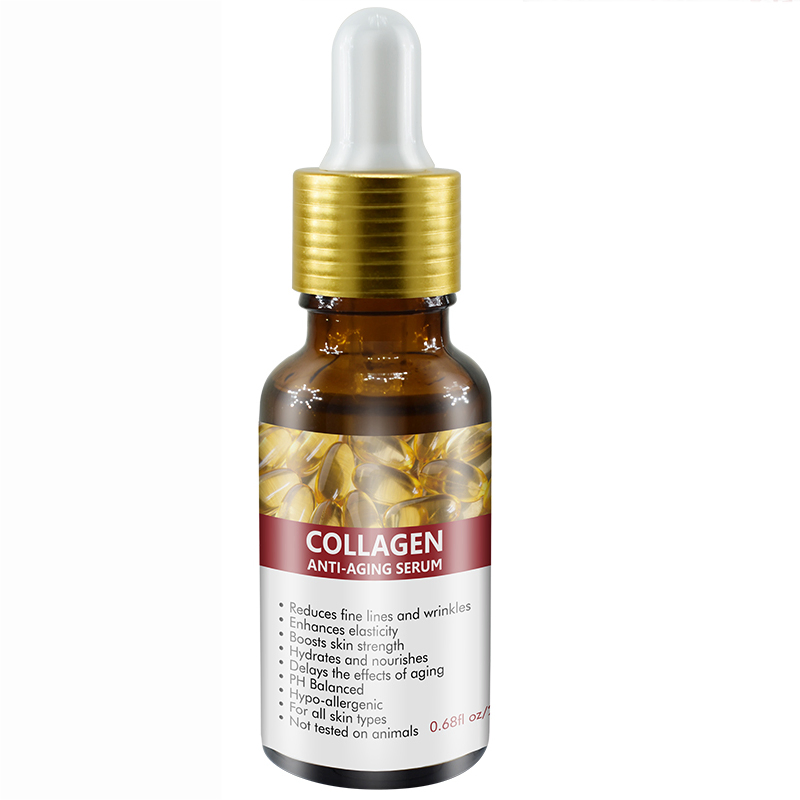 Suero orgánico antienvejecimiento y antiacné para el cuidado de la piel del rostro, reparación de colágeno y blanqueamiento para la cara