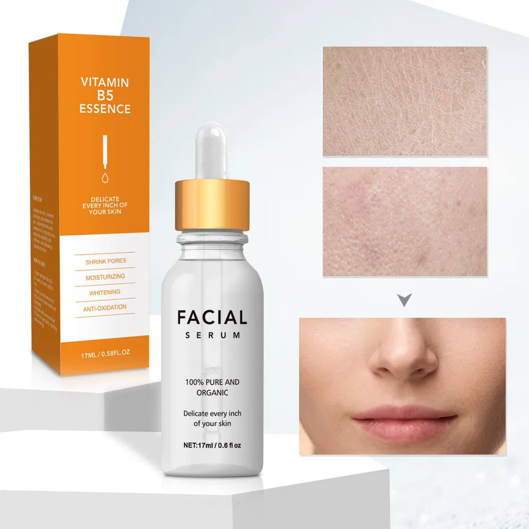 Crea Tu Propia Marca Ácido Hialurónico Puro Vitamina B5 Reparar Barrera Cutánea Reposición de Hidratación Suero Facial