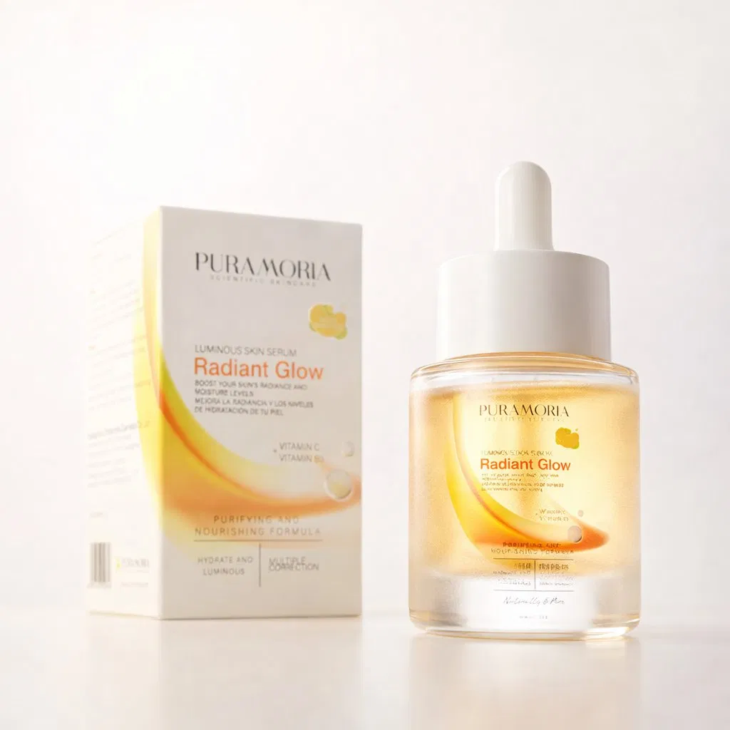 Suero de Vitamina C y Niacinamida Radiant Glow para Piel Hidratada