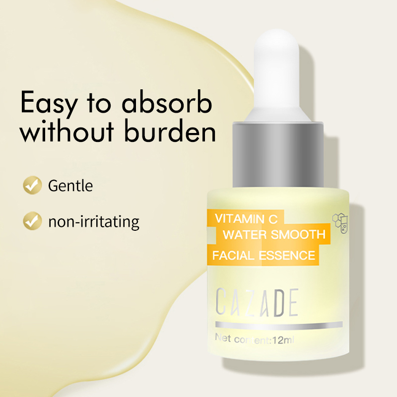 Suero facial cosmético de vitamina C OEM/ODM reparador, iluminador, hidratante y con protección solar