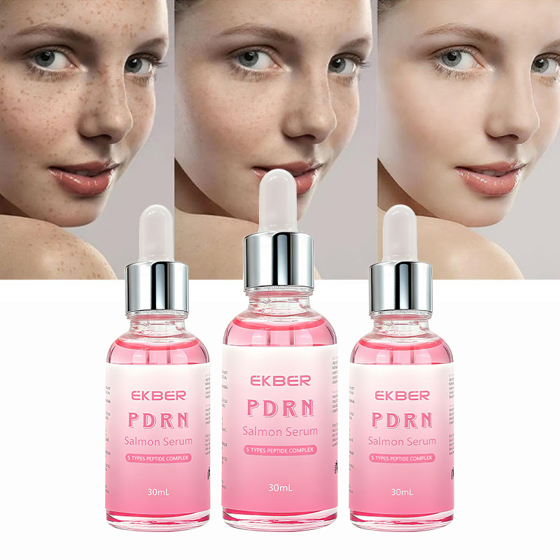 Suero facial hidratante blanqueador cuidado de la piel niacinamida pdrn bio péptidos fuente de salmón