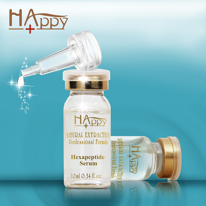 Suero de péptidos hexapeptídicos para fortalecer la función de barrera natural de la piel y antiarrugas