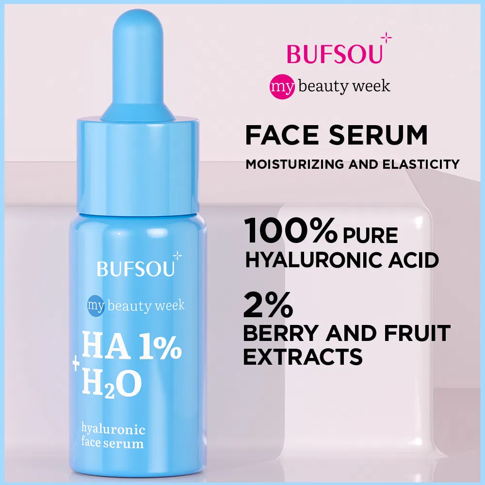 Suero facial de lujo privado anti-envejecimiento con niacinamida, ácido hialurónico, colágeno, blanqueador y vitamina C para el cuidado de la piel