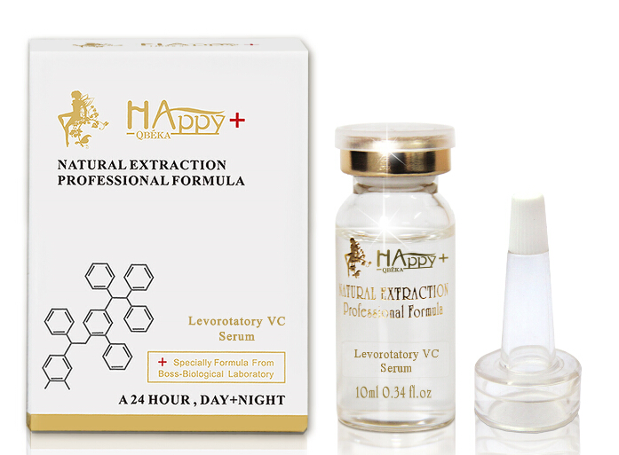 Suero blanqueador para el tratamiento de cicatrices de acné Happy+ Levorotatorio de OEM