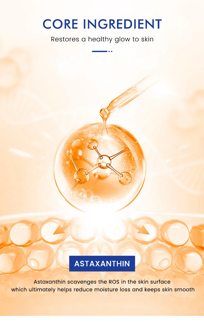 Suero para el cuidado de la piel de venta caliente Retinol Niacinamida Vitamina C Ácido Hialurónico Antienvejecimiento Alisante Reafirmante de la piel 5 en 1 Suero