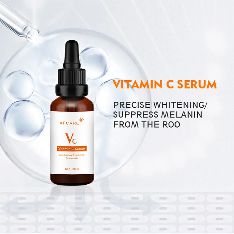 Suero Blanqueador Facial Vc al por mayor Natural Orgánico Nutritivo Antienvejecimiento