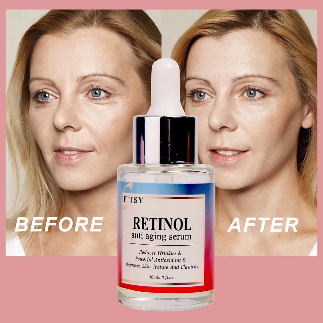 Suero de Retinol Natural Reparador Suero Facial Hidratante de Vitamina C