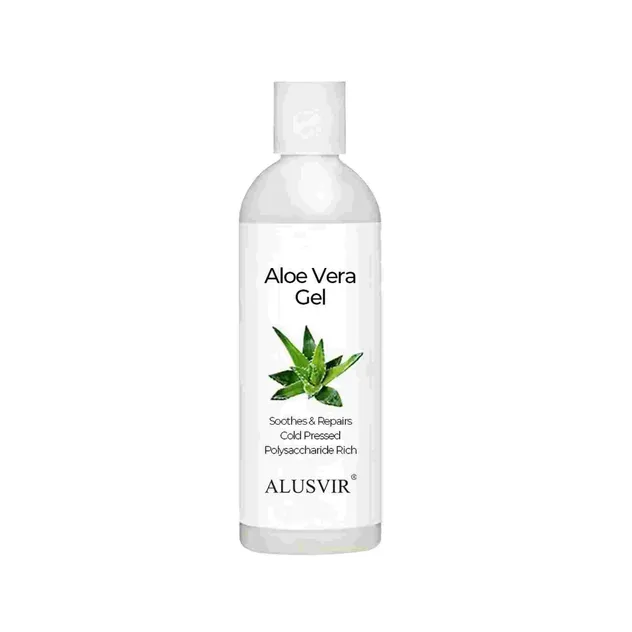 Suero facial orgánico calmante para el acné y anti-envejecimiento con aloe vera