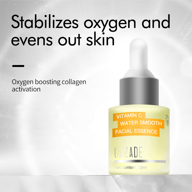 Suero facial cosmético de vitamina C OEM/ODM reparador, iluminador, hidratante y con protección solar