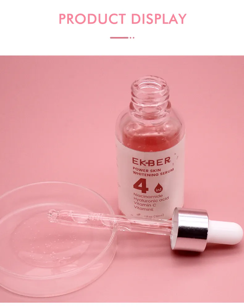 Suero Facial Orgánico Antienvejecimiento Blanqueador de Piel