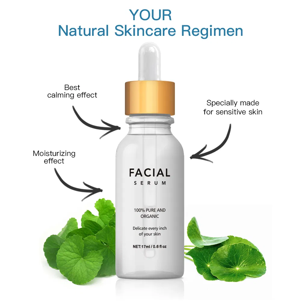 Suero facial natural antiarrugas que suaviza, es hipoalergénico, humectante, reafirmante y reduce las líneas finas de la cara