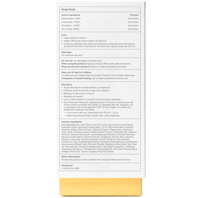 Suero Facial Protector Solar SPF Avanzado 50 para Piel Sensible