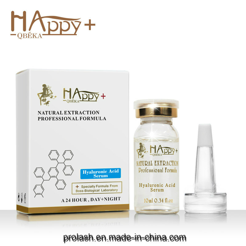 Suero para el cuidado de la piel súper hidratante puro natural Happy+ suero de ácido hialurónico