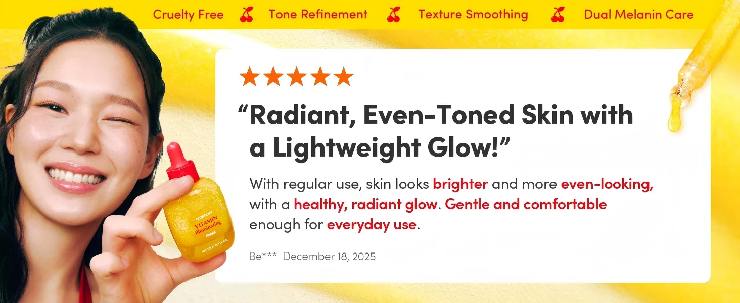 Suero Iluminador de Vitamina Niacinamida 4% + Suero de Piel de Vitamina C Aclaradora Cuidado de la Piel Coreano
