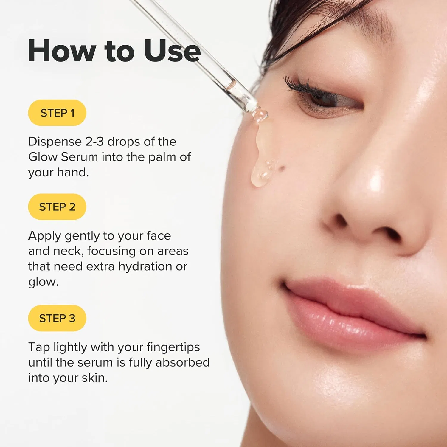 Suero Iluminador de Propóleo y Niacinamida Hidratante Facial Calmante para Piel Irritada y Tono de Piel Desigual, Cuidado de la Piel Coreano, 60ml