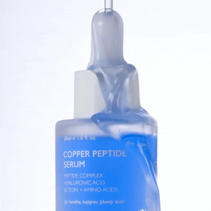 Suero de péptido de cobre GHK-Cu azul