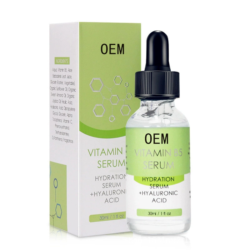 Suero Facial Hidratante Reparador Calmante de Vitamina B5 Anti Sequedad Recuperación de Barrera
