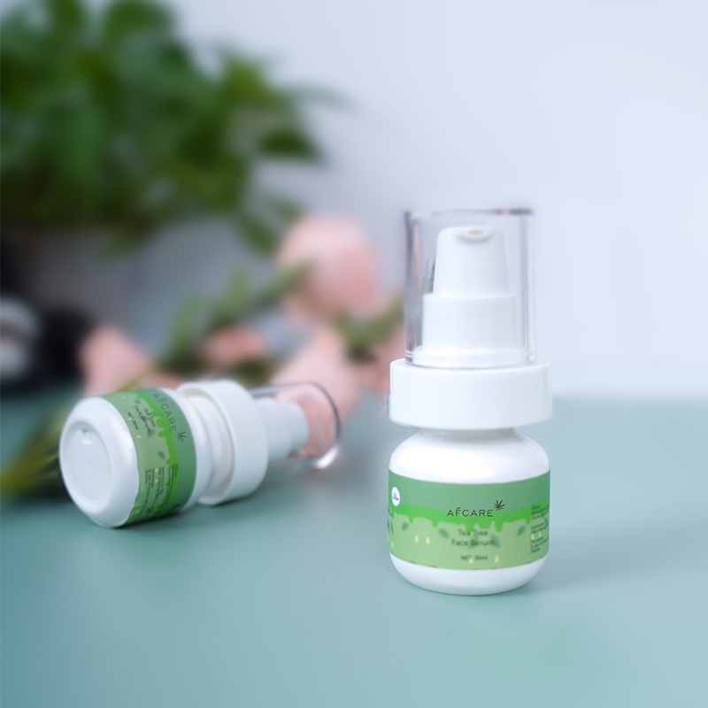 Suero de Árbol de Té Mayorista de Marca Privada de Alta Calidad Suero Orgánico de Niacinamida, Antienvejecimiento para el Cuidado del Rostro Suero de Ácido Hialurónico