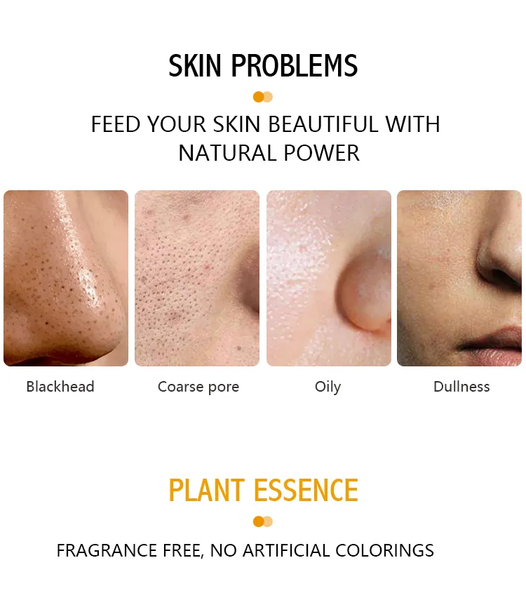 Suero Facial Antiacné OEM Exfoliante de Piel Muerta Suero de Cúrcuma Activa Folículos Capilares Cuidado de la Piel 30ml