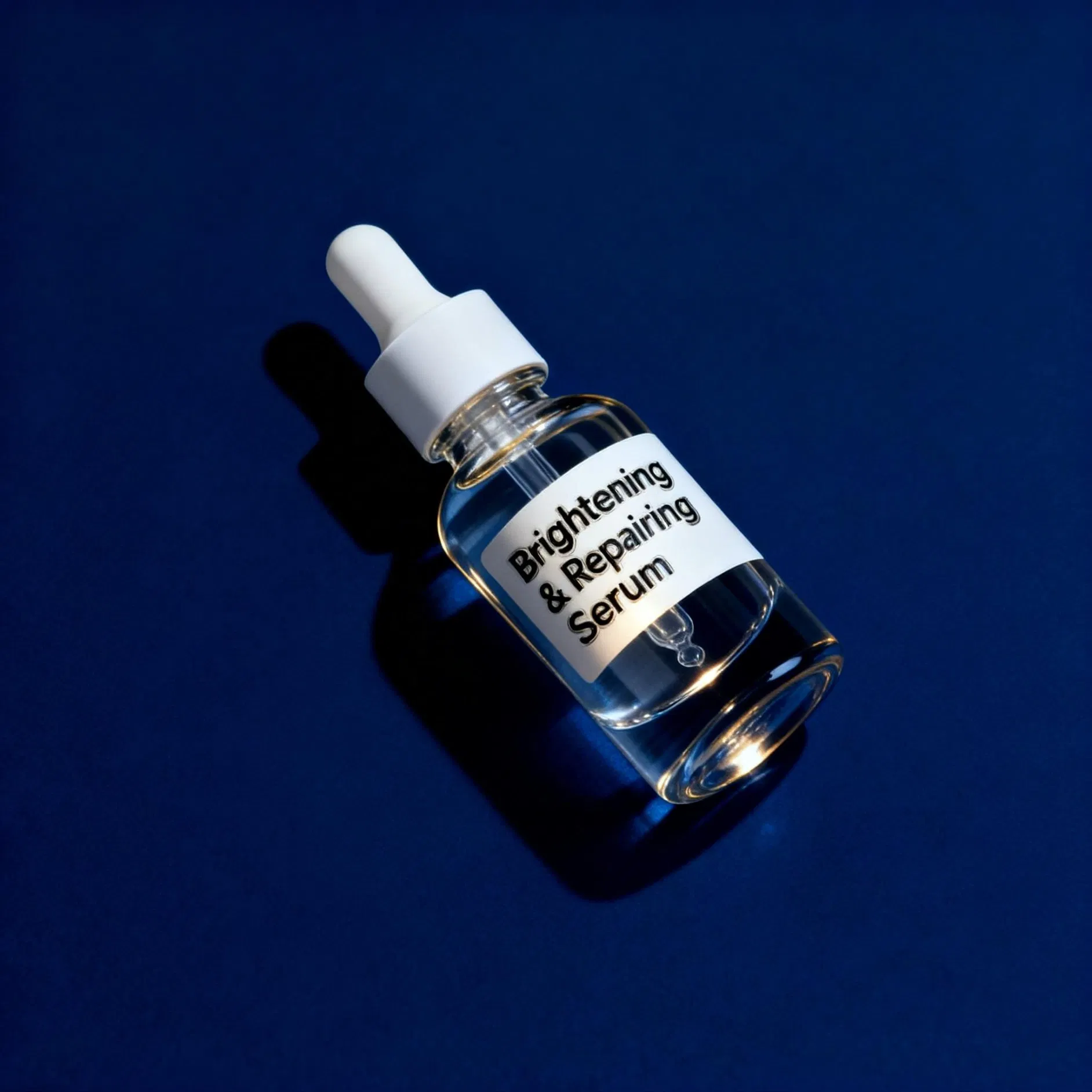 Suero facial de lujo para reparación y aclarado de la piel con proteína marina de mejillón y extracto de sangre de dragón para la reducción de la inflamación y la claridad
