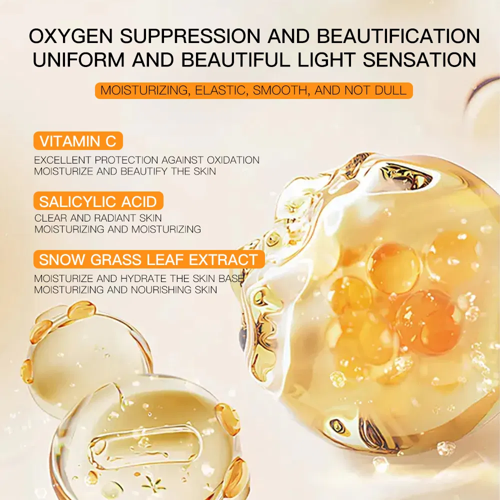 Suero Facial Hidratante de Vitamina C Vegano de Alta Calidad 30ml Reduce Líneas Finas Ilumina la Piel de Forma Natural