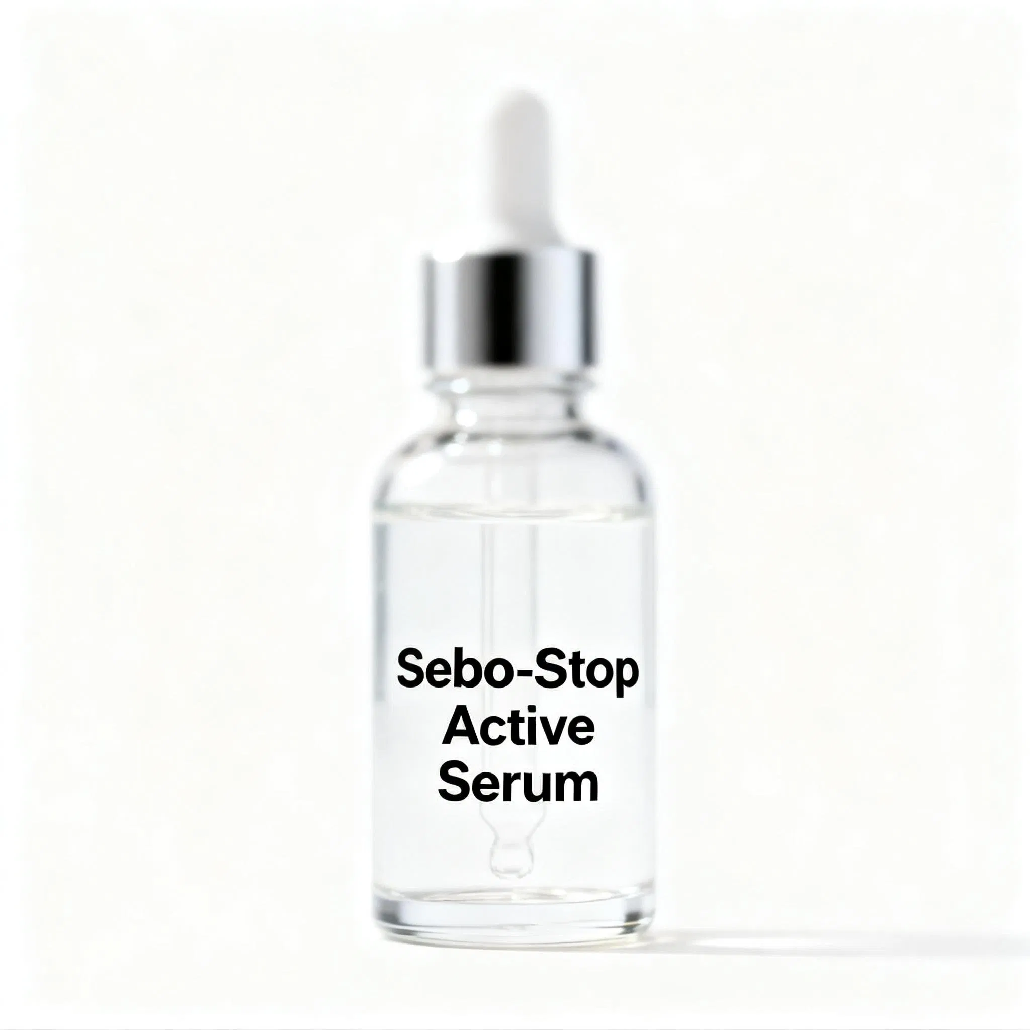 Sebo Aceite de Lujo Absorbente y Suero Facial Antiinflamatorio con Extracto de Raíz de Rehmannia China y Corteza de Sauce Blanco para Control de Brillo y Enrojecimiento