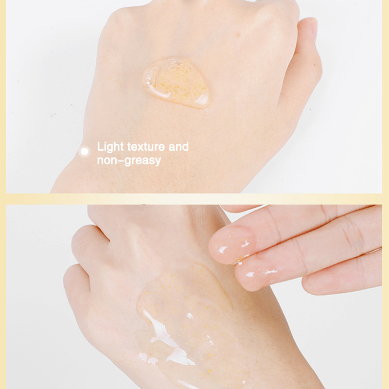 Mejor Vendedor de Cuidado de la Piel Orgánico Vegano 24K Suero Facial de Oro con Colágeno Iluminador Suavizante Hidratante Esencia de Belleza