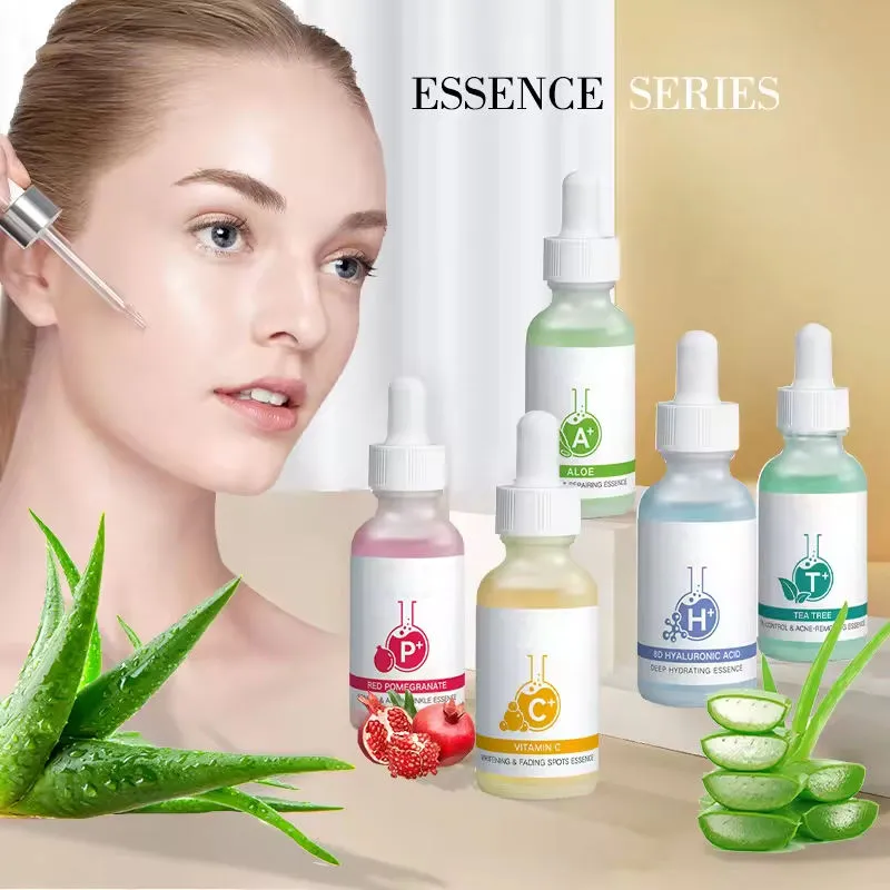 Suero facial de colágeno, ácido hialurónico, vitamina 8d, péptido