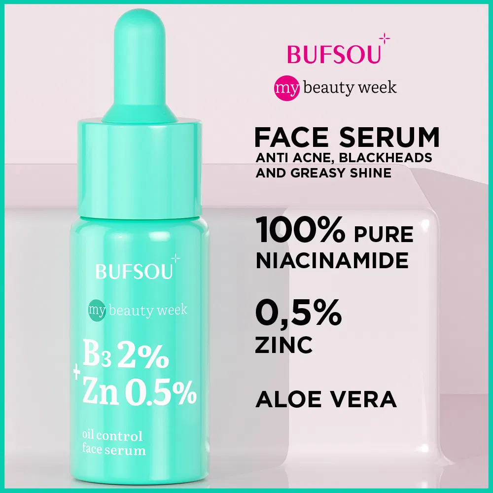 Suero facial de lujo privado anti-envejecimiento con niacinamida, ácido hialurónico, colágeno, blanqueador y vitamina C para el cuidado de la piel