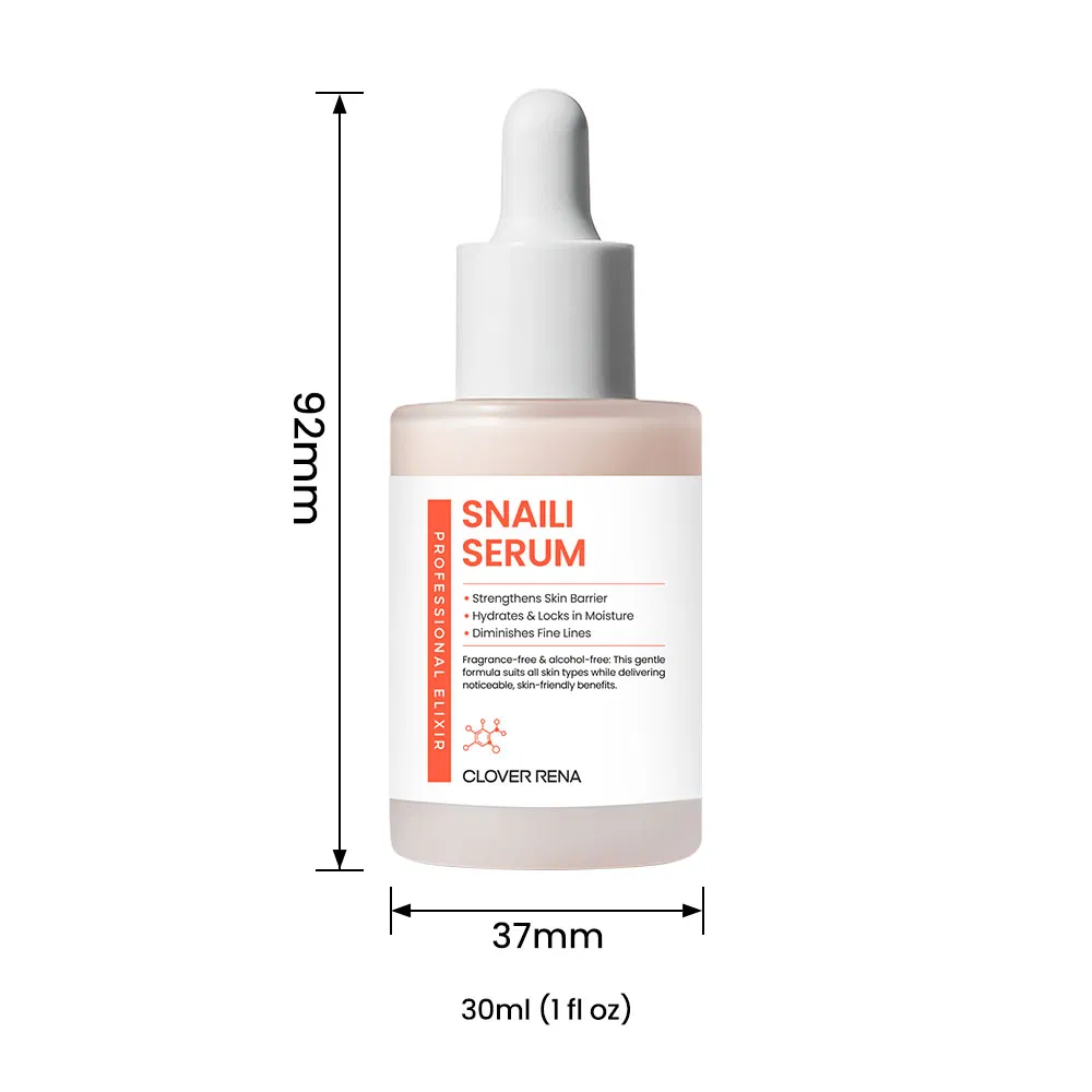 Suero facial de esencia reparadora de mucina de caracol, hidratante, suero facial de caracol negro