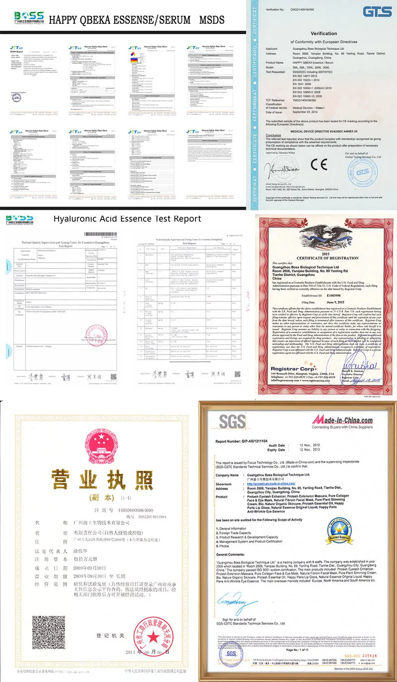 Certificaciones del producto