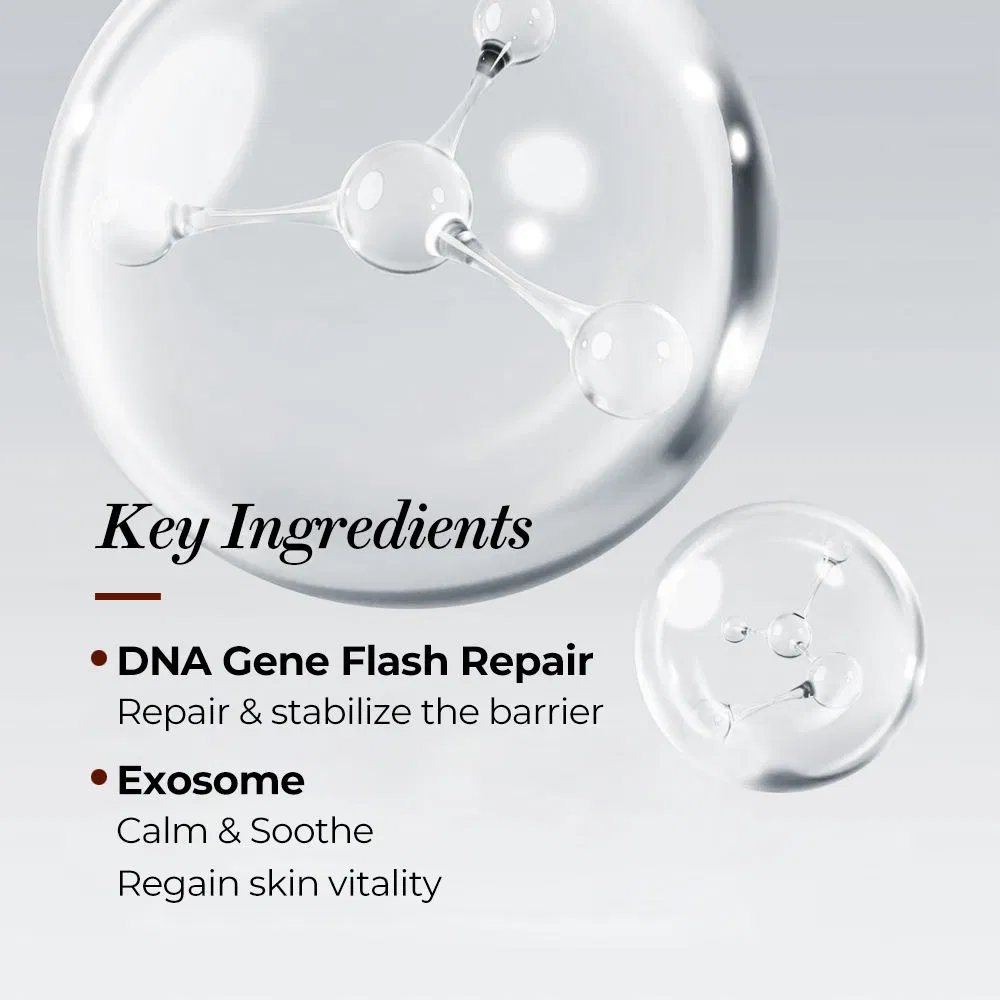 Sérum facial reparador de colágeno anti-envejecimiento calmante de Centella Nad Exosome