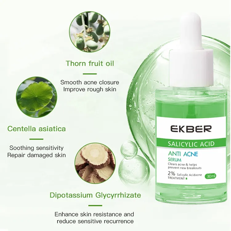 Sérum facial coreano de alta calidad con ácido salicílico, antiacné, reparador, reafirmante, nutritivo, iluminador, cuidado de la piel, tratamiento para el acné