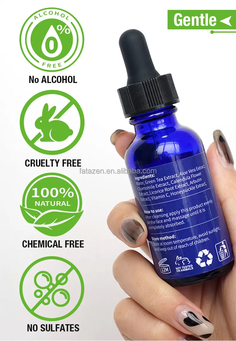 Productos de Cuidado de la Piel de Marca Privada Suero Antiinflamatorio Suero Hidratante Iluminador Reparador para el Rostro