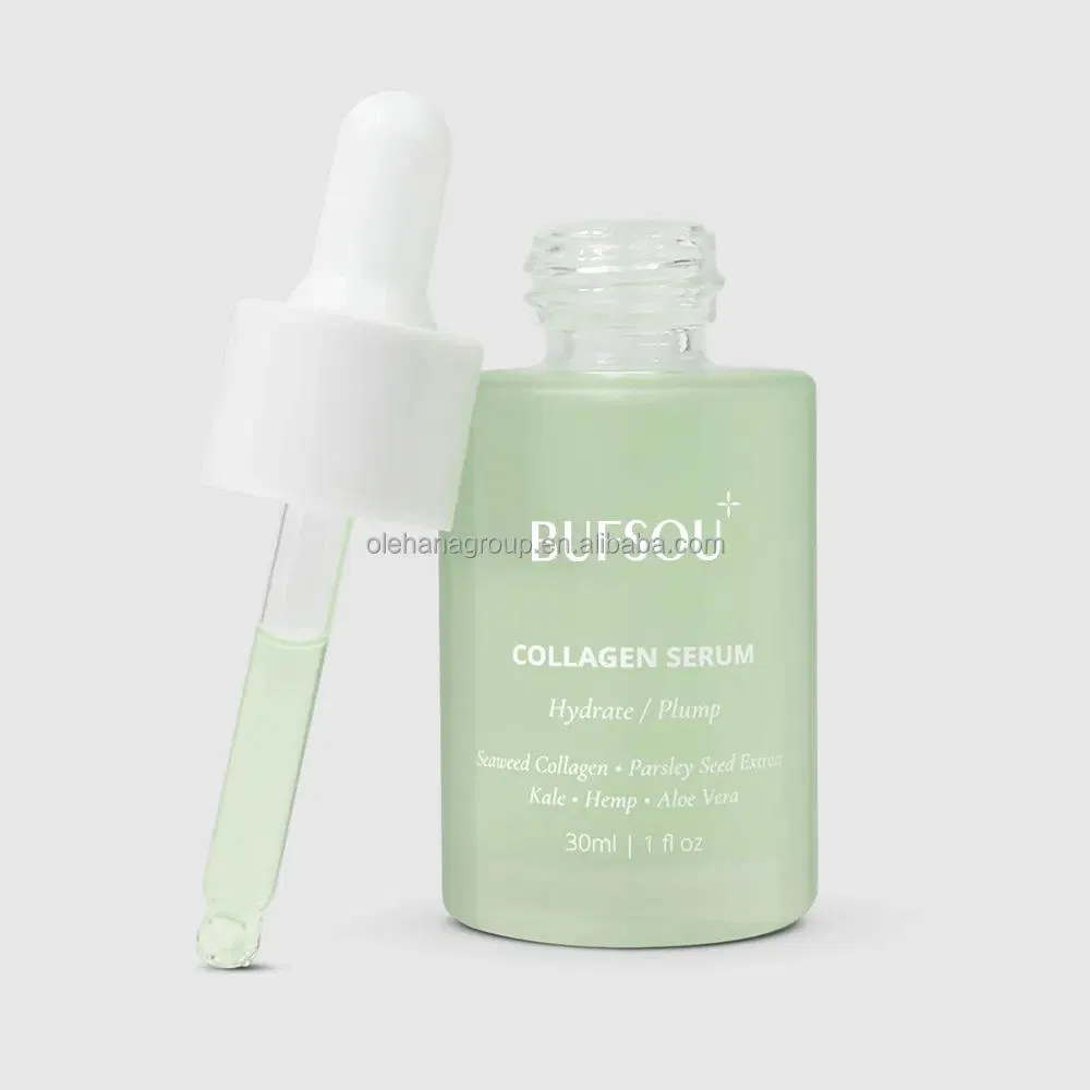 Suero Calmante Hidratante para Piel Sensible Vegano de Marca Privada, Antienvejecimiento, Iluminador, Esencia Facial para el Rostro
