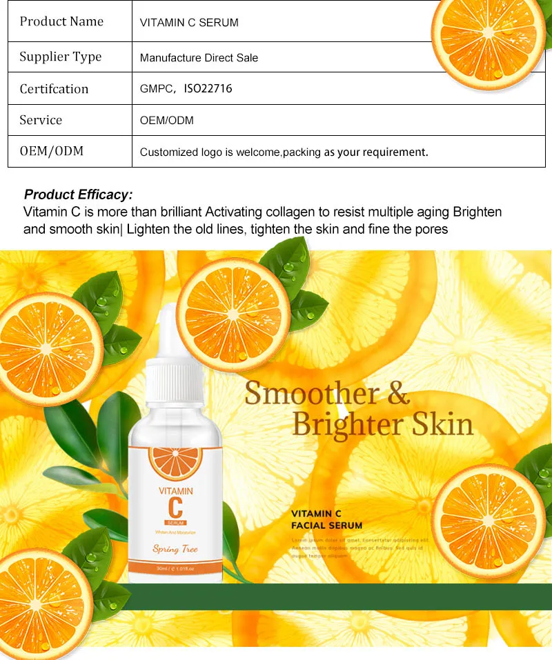 Suero de Vitamina C Natural Cuidado Facial