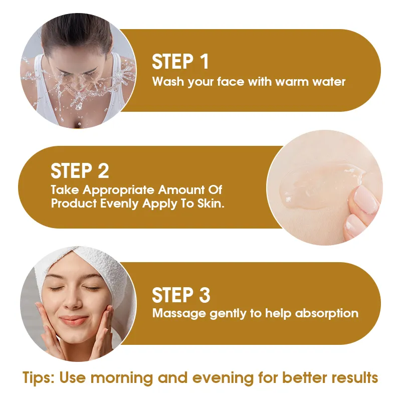 Suero facial hidratante profesional libre de parabenos, antiarrugas y con retinol y ácido hialurónico
