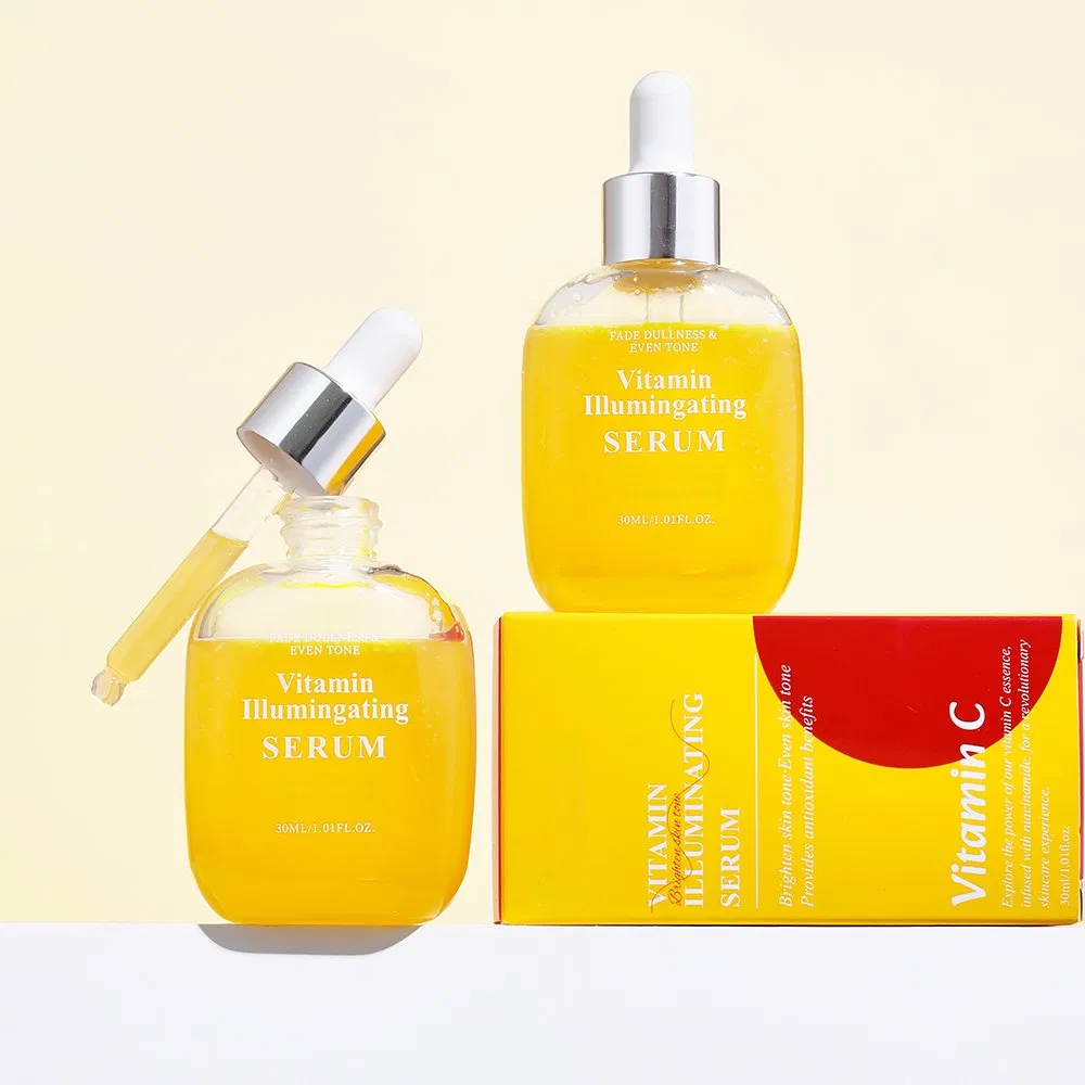 Suero iluminador enriquecido con vitaminas para una piel suave y de aspecto saludable