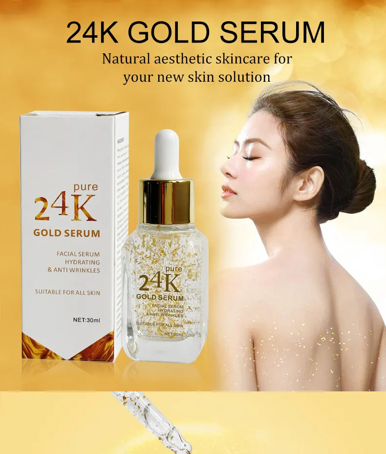 Detalle Suero de oro 24k