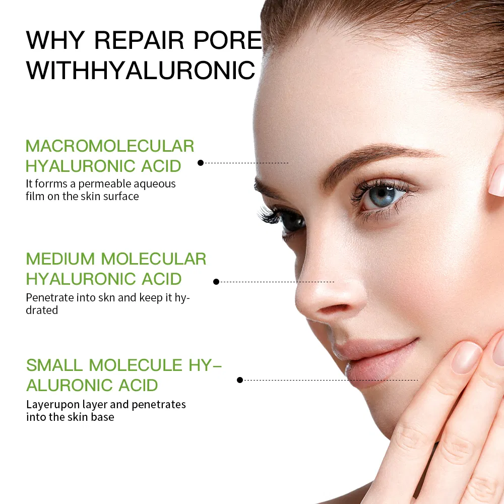 Salón de Belleza OEM ODM EGF Oligopéptido Reparación Facial Blanqueamiento Cuidado de la Piel Reparador Calmante Hidratante Suero Facial